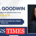 Tanya Goodwin, Founder and CEO of Botanical Chemist Palm Cove, featured by Titans Times for sustainable leadership and entrepreneurship.