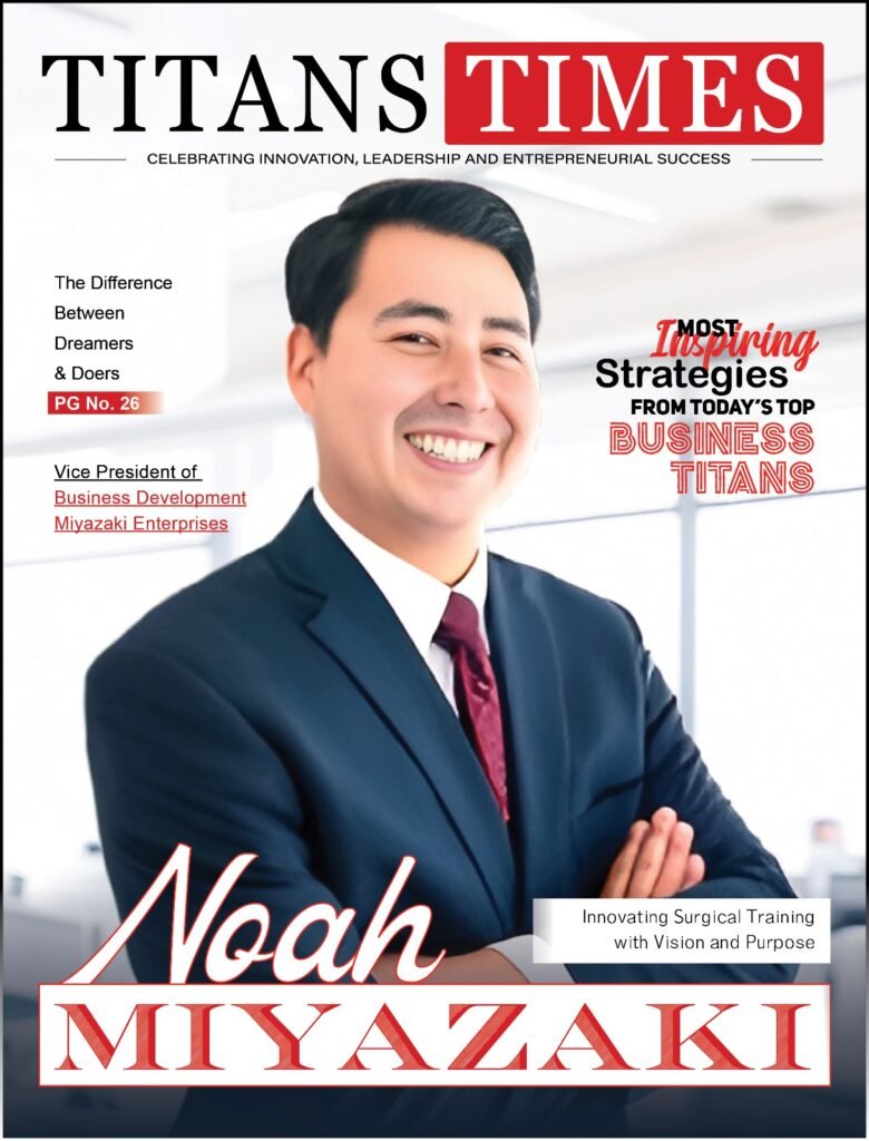 Noah Miyazaki on Titans Times cover.
